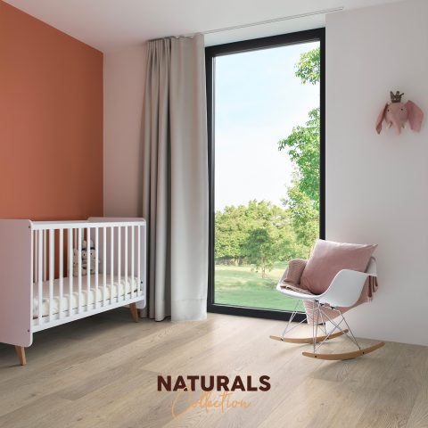 pavimento effetto legno coretec naturals modello flora ambientata