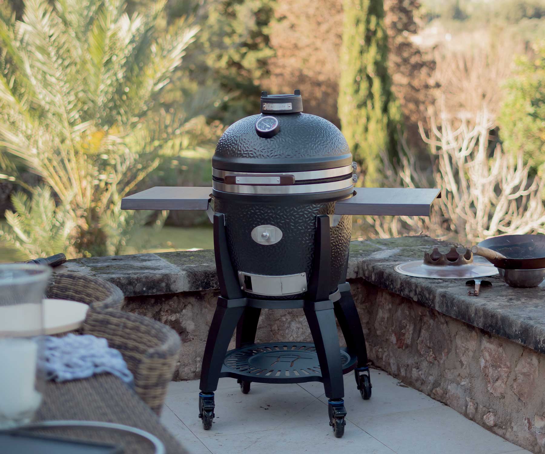 barbecue kamado monolith avantgarde