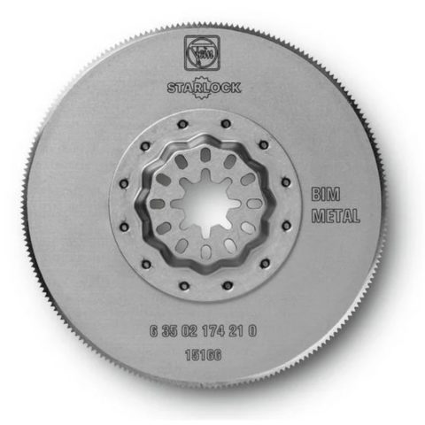 Lama circolare bimetallica in HSS Ø85mm per multimaster Fein ideale per Lamiere, plastica, PVC, legno e matalli non ferrosi.