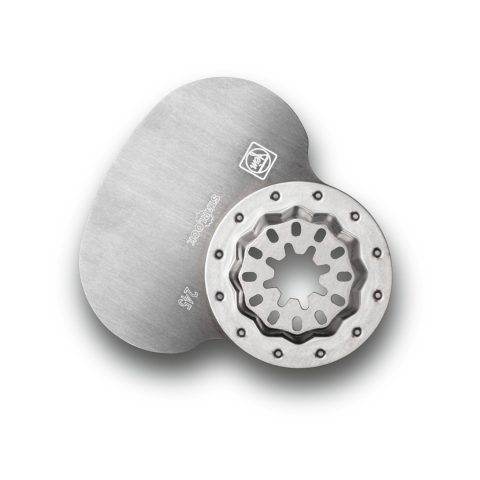 Coltello a forma di fungo per multimaster fein, ideaale per il distacco di vetri isolanti, stucchi e siliconi.
