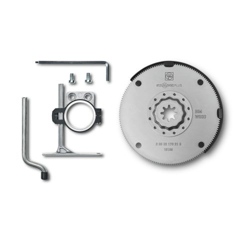 kit lama circolare hss 100mm con arresto di corsa per multimaster fein starlock plus