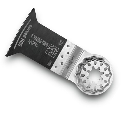 lama da taglio standard curva multimaster fein da 50x50 starlock per legno, cartongesso e plastica e muratura.