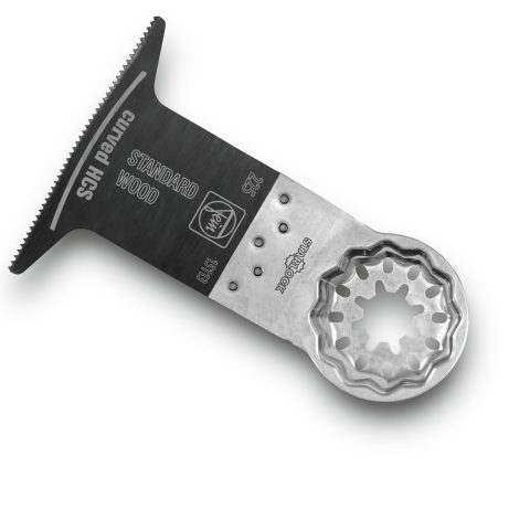 lama da taglio standard curva multimaster fein da 65x50 starlock per legno, cartongesso e plastica e muratura.