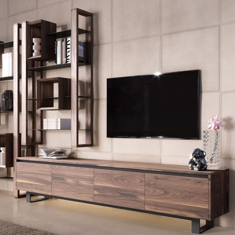credenza, mobile tv modello air bassa di tavolobello